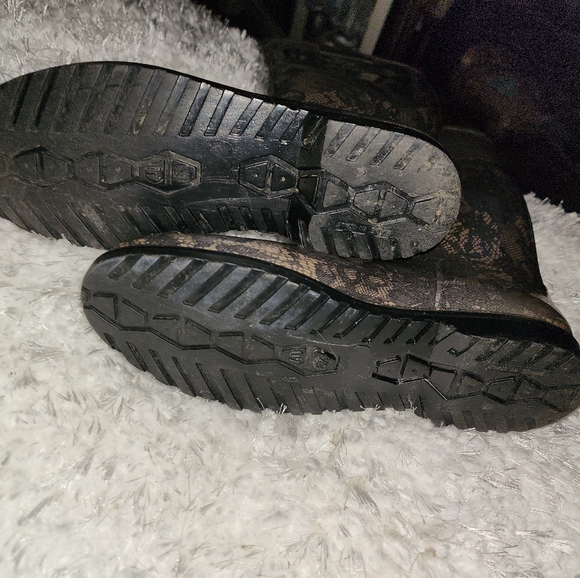 Valentino Lace Print Rain Boot Size 40(P1) - Picture 3 of 4